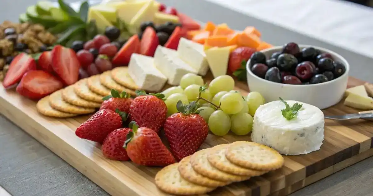 fruit goat cheese appetizers