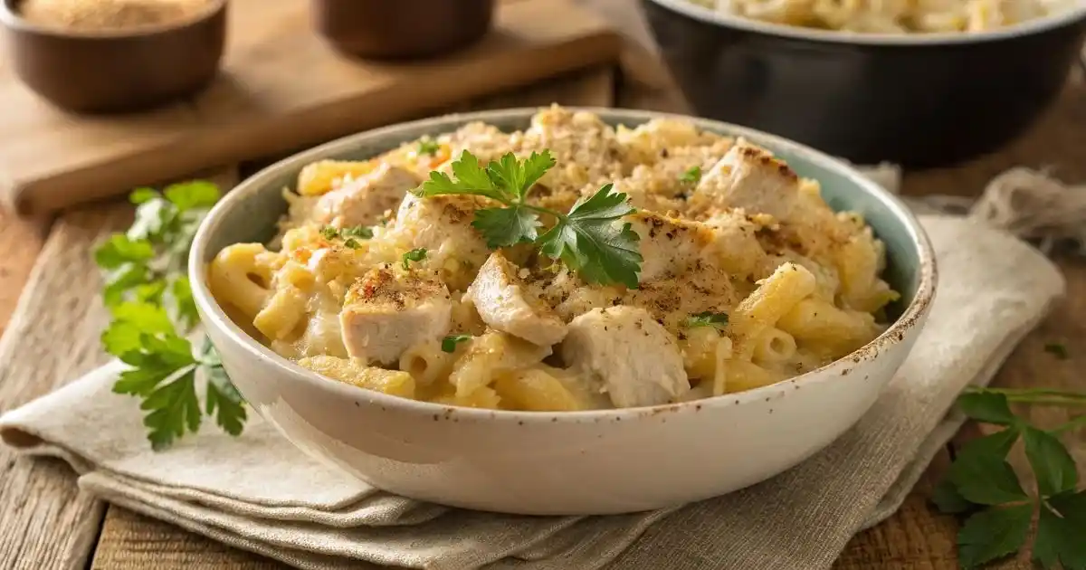 Chicken Macaroni and Cheese