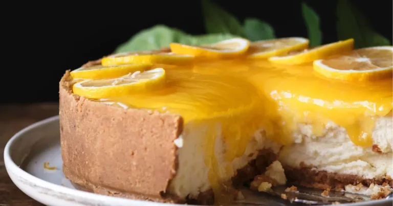 lemon curd cheesecake