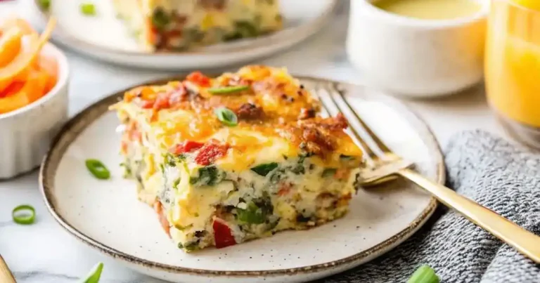 baked cottage cheese eggs