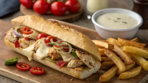 Chicken Philly Cheesesteak