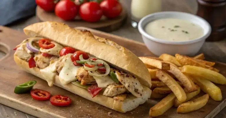 Chicken Philly Cheesesteak