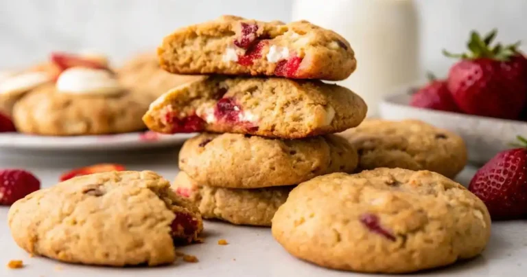 Strawberry Cheesecake Cookies