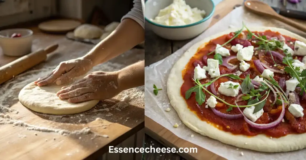 goat cheese pizza